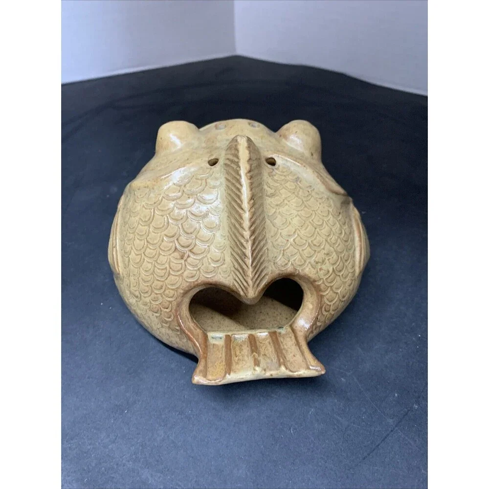 Vintage Fish Pottery Ashtray